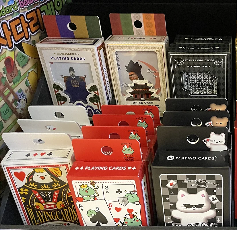 바이시클 카드 종류 이미지