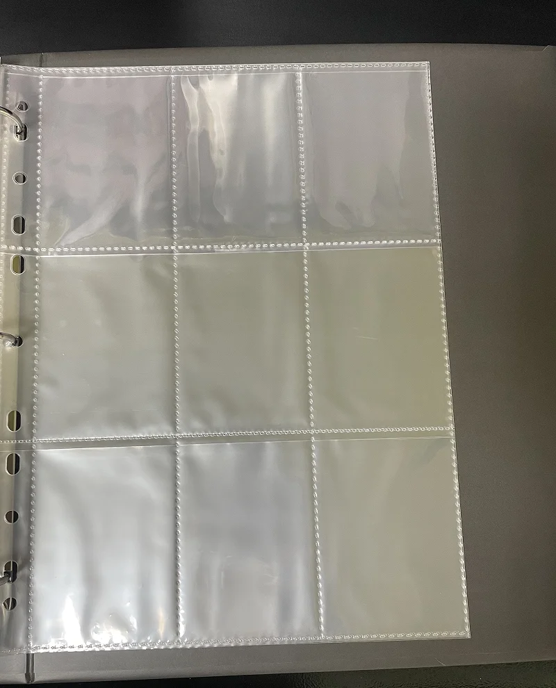 카드 바인더 속지 이미지